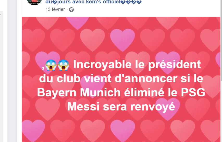 Nasser al Khelaïfi na pas dit que Messi serait renvoyé si Bayern