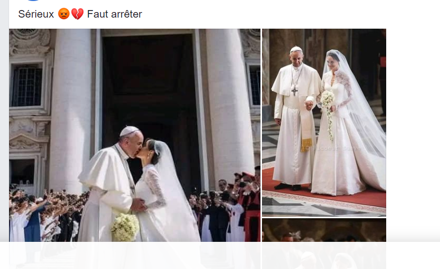 FAUX MARIAGE PAPE