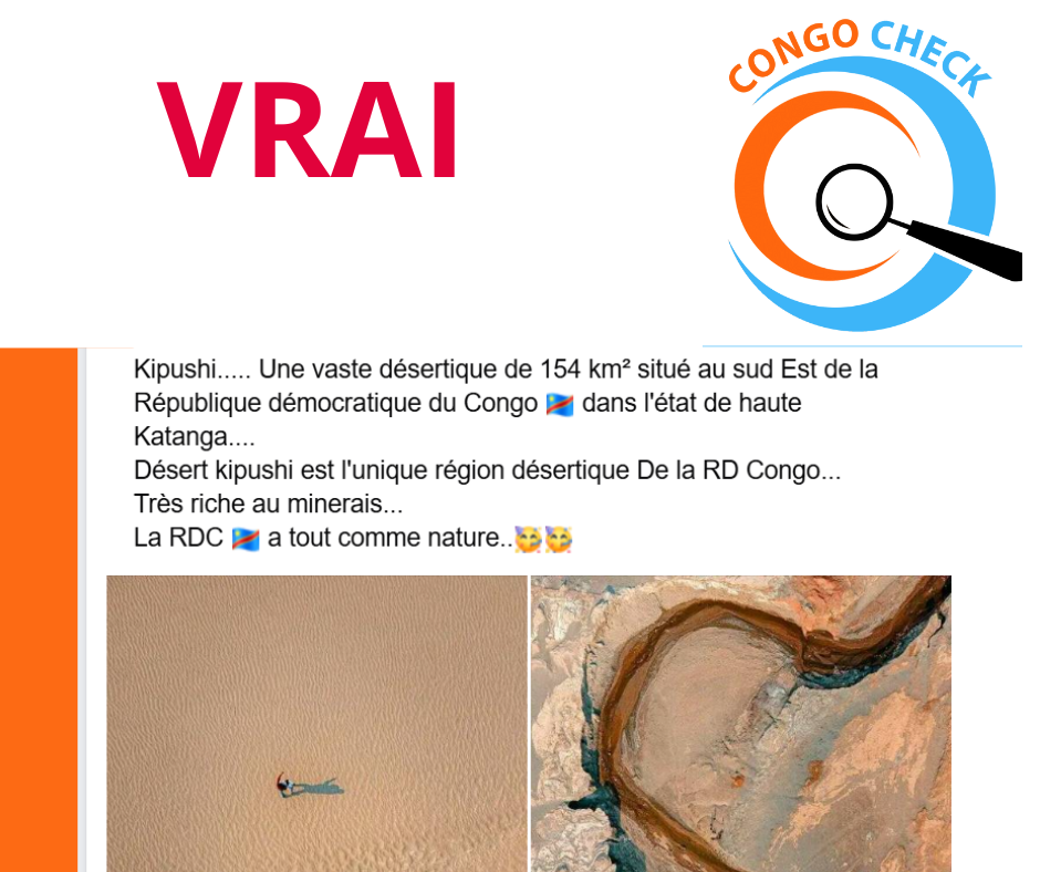 Vrai Il Existe Kipushi Dans Le Sud Est De La La Rdc Un D Sert